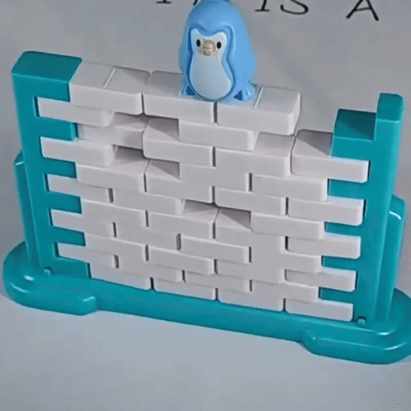 Pinguin Wandbruch-Spiel – Denkspaß & Teamarbeit für Kinder