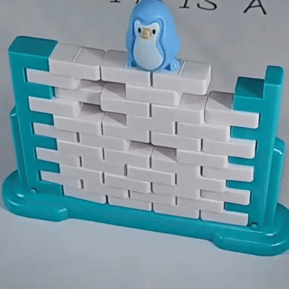 Pinguin Wandbruch-Spiel – Denkspaß & Teamarbeit für Kinder