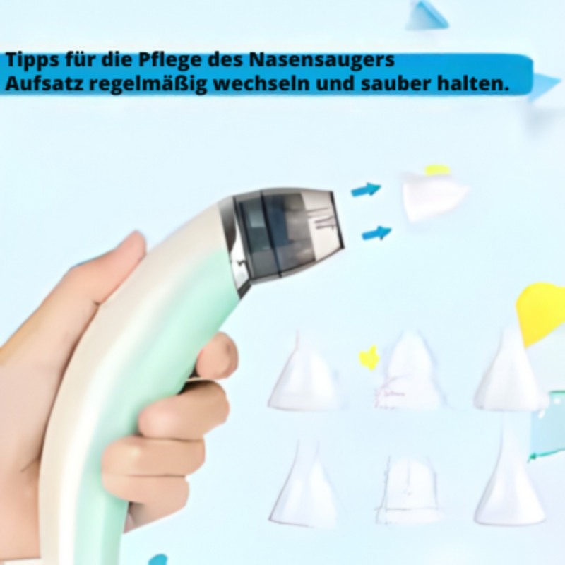Elektrischer Nasensauger – Sanft & einfach in der Anwendung