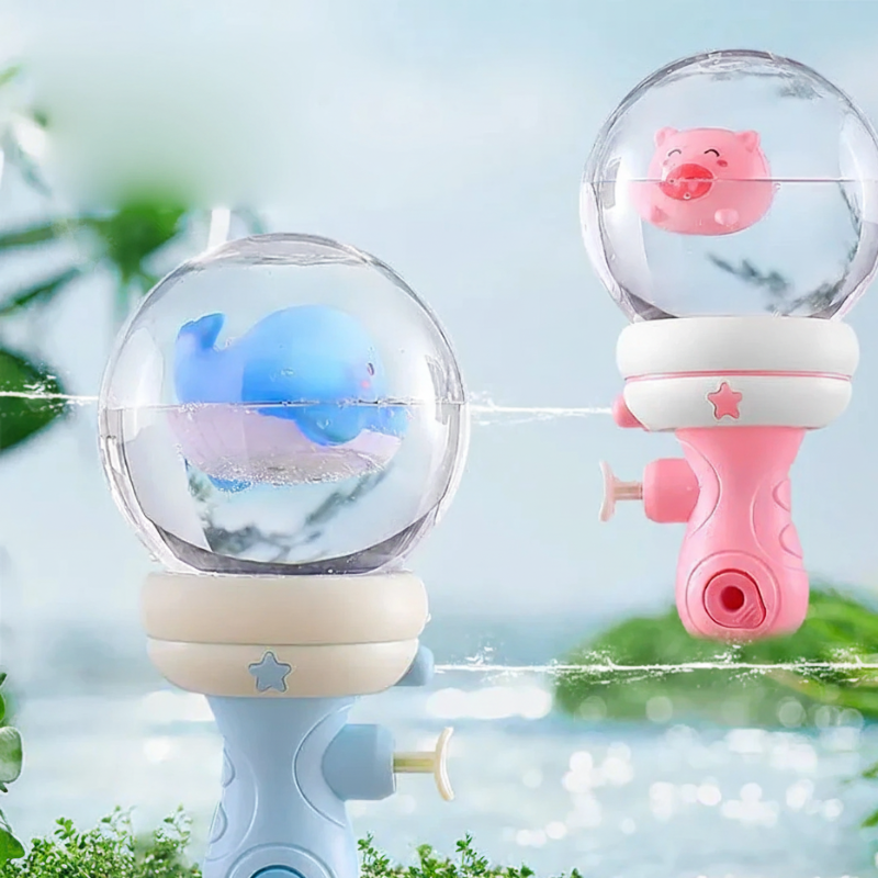 Leuchtende Wasserpistole für Kinder – Spaß drinnen & draußen