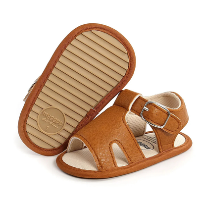 Baby Sandalen mit rutschfester Sohle – Komfort & Sicherheit Braun