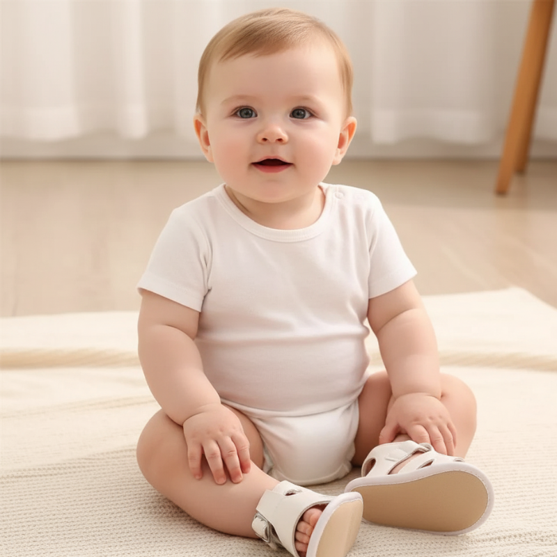 Baby Sandalen mit rutschfester Sohle – Komfort & Sicherheit