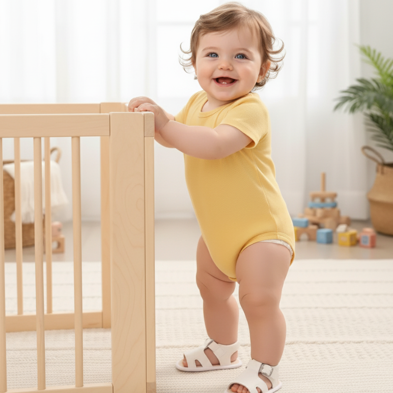 Baby Sandalen mit rutschfester Sohle – Komfort & Sicherheit