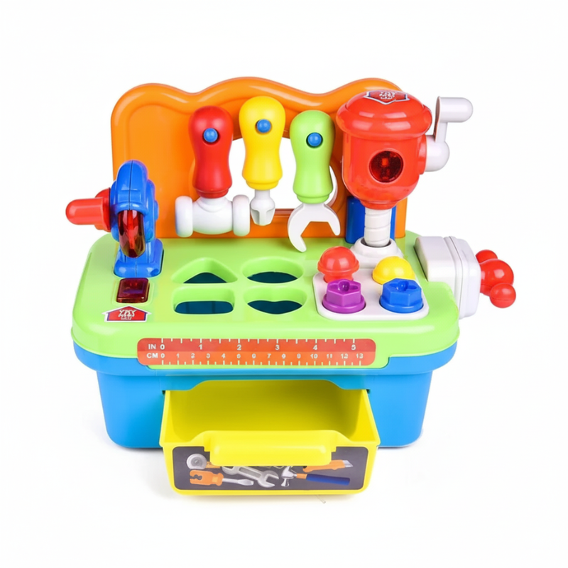 Elektrisches Kinder-Werkzeugset – Spielend lernen & entdecken!