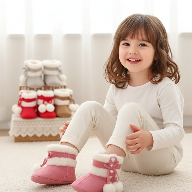 Kuschelige Baby Winterstiefel – Warme Füße für kleine Entdecker
