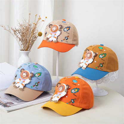 Karikatur Tragen Kinder Kappe für Kinder – Coole Streetwear für Jungs & Mädchen