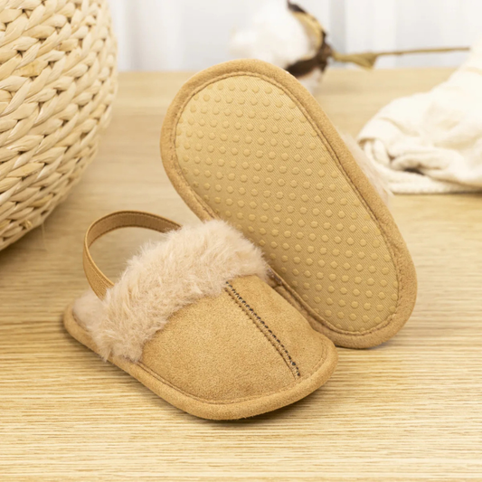 Kuschelige Baby Baumwoll-Sandalen – Weich, Warm & Perfekt für die ersten Schritte!