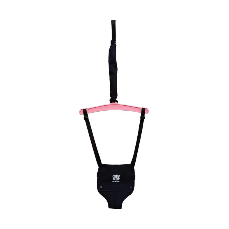 Baby Tür Jumper – Sicherer Hüpfspaß & Bewegung fürs Glück! Schwarz