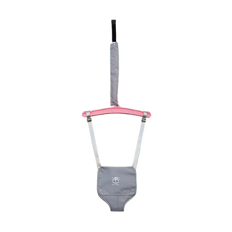 Baby Tür Jumper – Sicherer Hüpfspaß & Bewegung fürs Glück! Grau