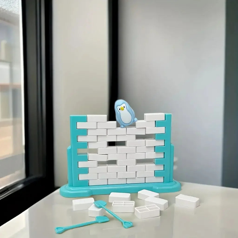 Pinguin Wandbruch-Spiel – Denkspaß & Teamarbeit für Kinder