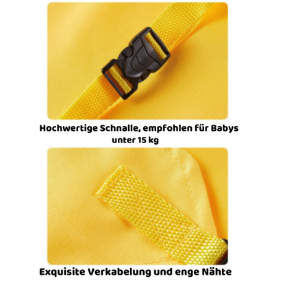 Faltbarer Sicherheitsgurt für Babys – Sicher & bequem überall essen!