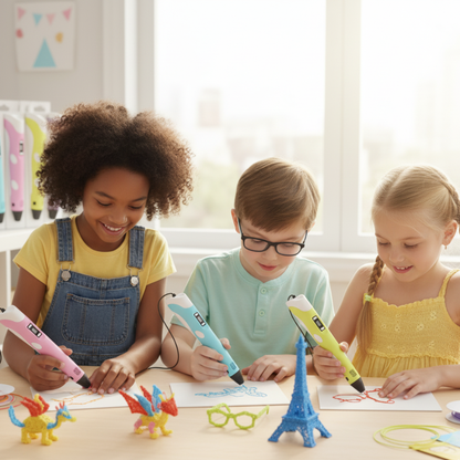 Schlau 3D Stift Pro – Erschaffe deine Welt in echtem 3D!