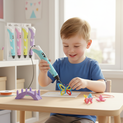 Schlau 3D Stift Pro – Erschaffe deine Welt in echtem 3D!