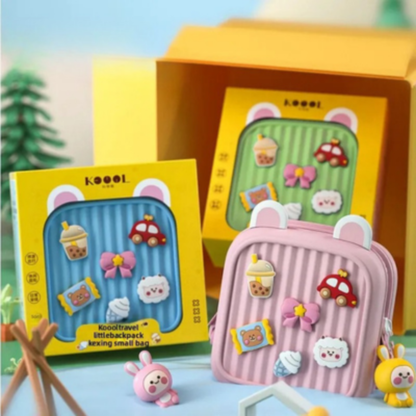Intelligenter Kinder-Rucksack mit Rückenstütze & DIY-Design