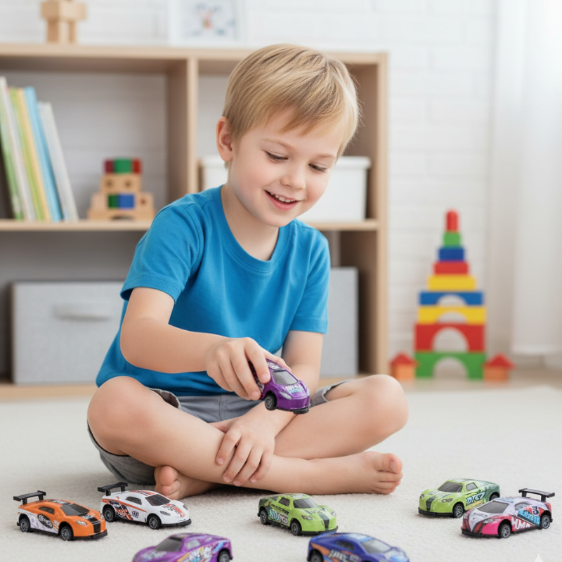 Mini Springen Autos– 360° Sprung-Aktion für Kinder!
