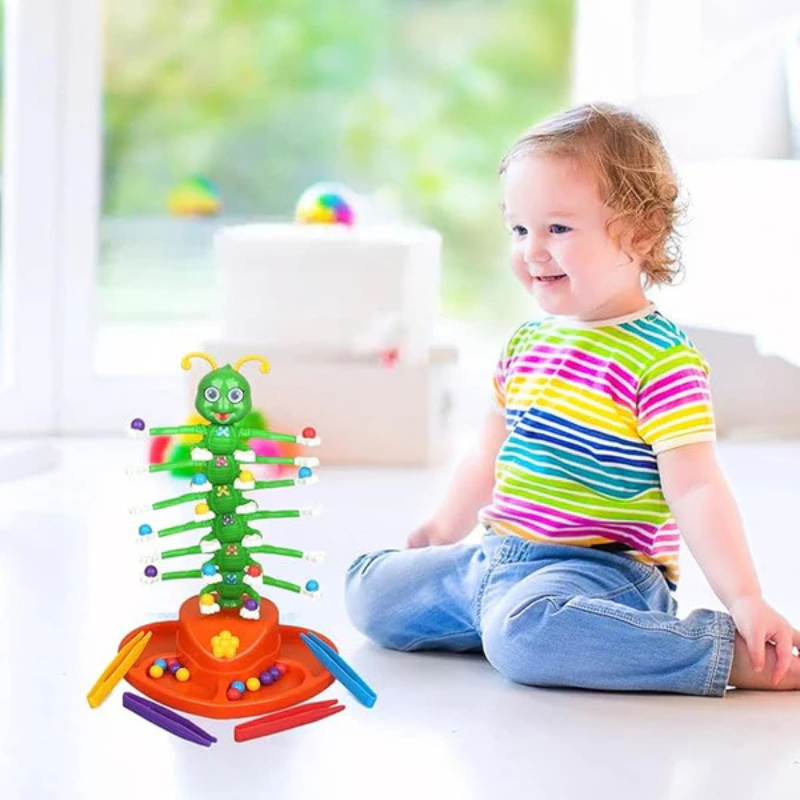 Elektrisches Raupenspiel mit Klang– Aktion & Spaß für Kinder