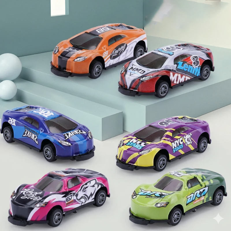 Mini Springen Autos– 360° Sprung-Aktion für Kinder!