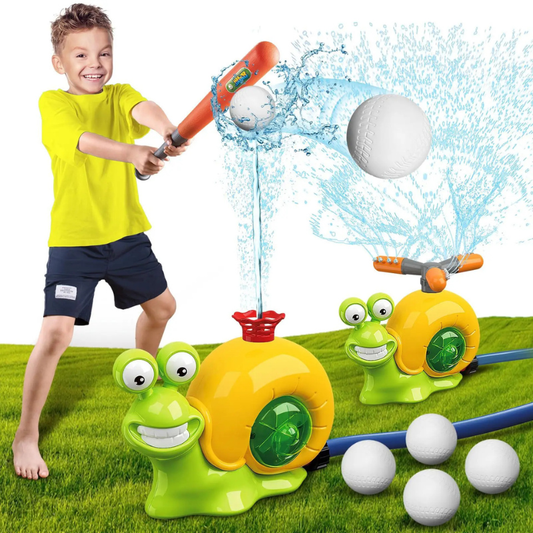 Sommer Schnecken-Wassersprinkler – Der interaktive Wasserspaß für heiße Tage