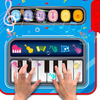 2-in-1 Tanz- & Musikmatte für Kinder – Lernen, Bewegen & Musizieren