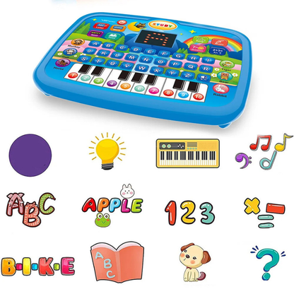 Interaktives Lernspielzeug mit Musik Buchstaben und Zahlen