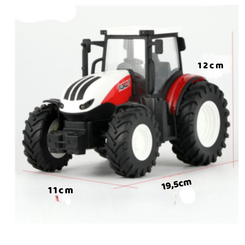 Bauernhof-Spaß pur! RC Traktor mit LED-Licht & realistischem Klang