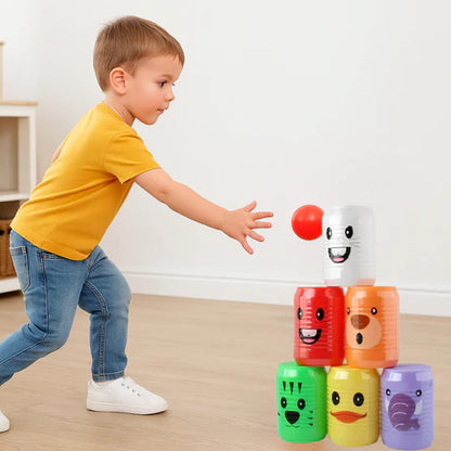 Interaktives Tier-Bowling Spiel für Kinder & Familie