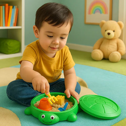 Mini Schildkröten Sand Deko – Entspannender Schreibtisch-Begleiter