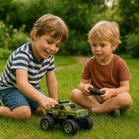 Mini Monster-Truck mit Licht & USB-C für Kinder