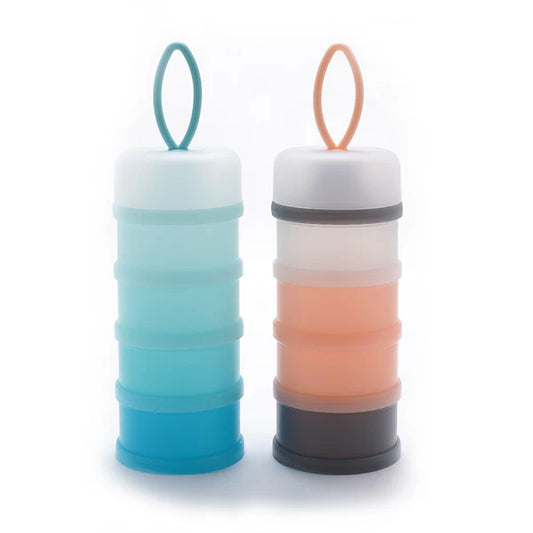 Praktische 4-Layer Milchpulver-Box – Frisch & Immer Griffbereit