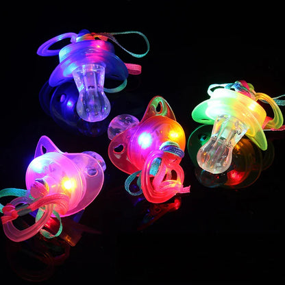 LED Schnuller-Pfeife – Blinkendes Partylicht mit Spaß-Garantie