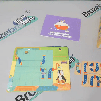Pinguin-Puzzlespiel für Kinder – Fördert Kreativität und sorgt für Spaß für Eltern und Kinder