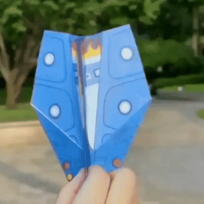 36-teiliges Origami Flugzeug-satz – Kreatives Bastelspaß für Kinder & Eltern