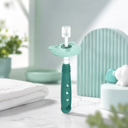 360° Ultraweich Baby Zahnbürste – Sanfte Zahnreinigung Grün