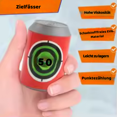Zielschießen-Spielzeug satz – Spannung, Reaktion & Lernspaß!