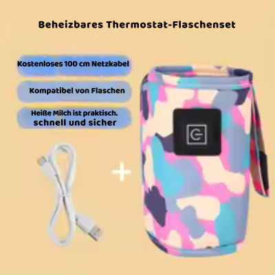 USB Babyflaschenwärmer – Immer trinkbereit, überall! Blau