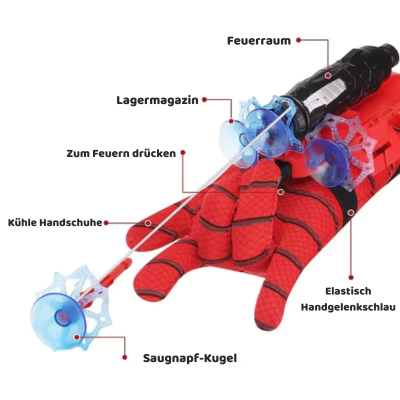 Spider-Mann Netzwerfer – Werde der Superheld zu Hause!