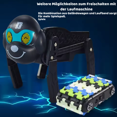 Interaktiver Roboterhund – Bauen, Spielen & Lernen!