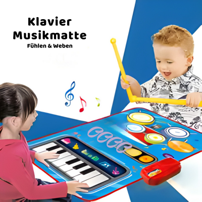 2-in-1 Tanz- & Musikmatte für Kinder – Lernen, Bewegen & Musizieren