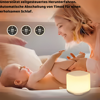 Soundmaschine mit Nachtlicht und 34 Geräuschen