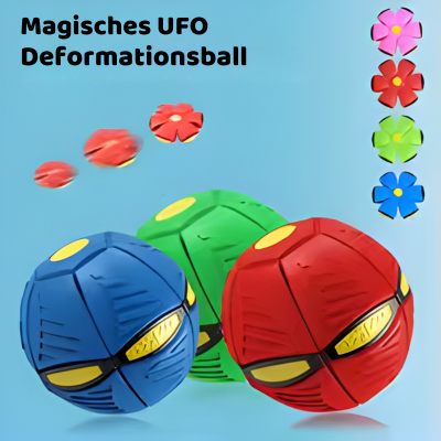 2-in-1 UFO Frisbee und Ball – Das perfekte Wurfspielzeug für Draußen