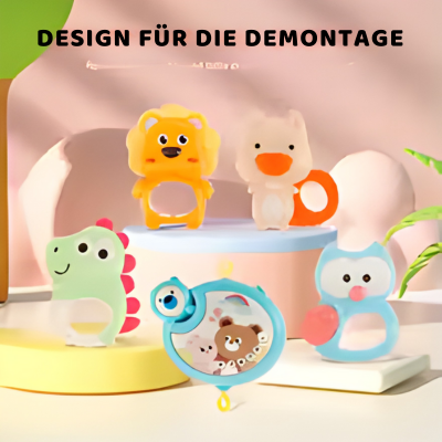Babykrippe Musik Mobile Rassel Spielzeug, Licht & Fernbedienung