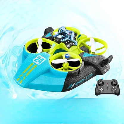3-in-1 RC Drohne – Fliegen, Fahren & Schwimmen für Kinder
