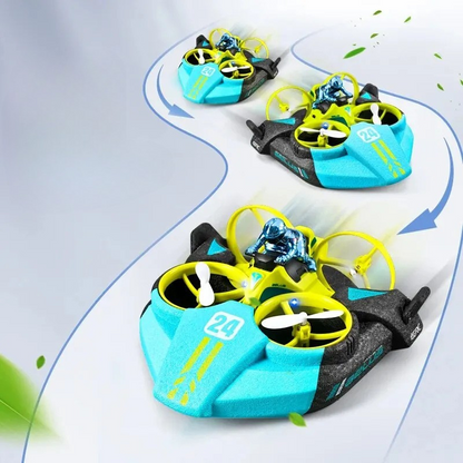 3-in-1 RC Drohne – Fliegen, Fahren & Schwimmen für Kinder