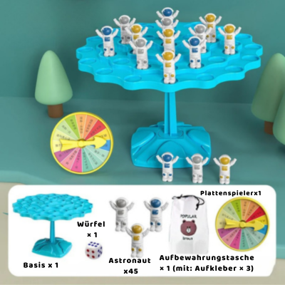Eltern-Kind Balance Baum – Tier- & Weltraum-Modelle zum Lernen