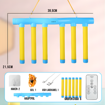 Fallende Stäbe – Reaktionsspiel für Kinder und Familie