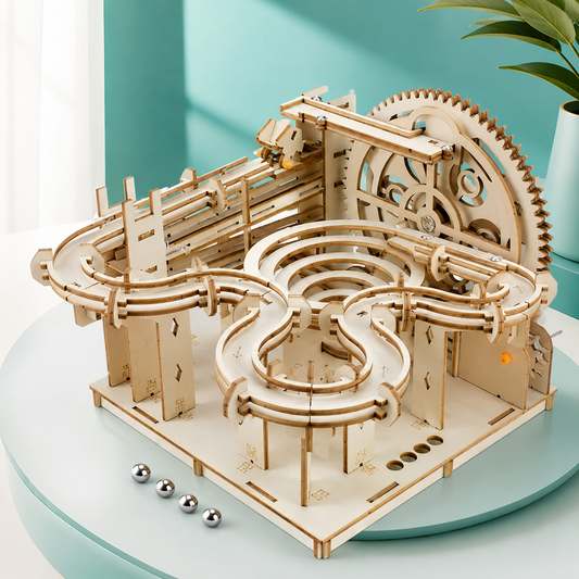 3D Holz Marmor Laufen– DIY Mechanik Puzzle für kluge Köpfe