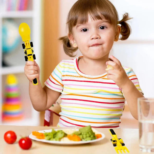 Bauwerkzeugset – Lerne Essen wie ein kleiner Baumeister