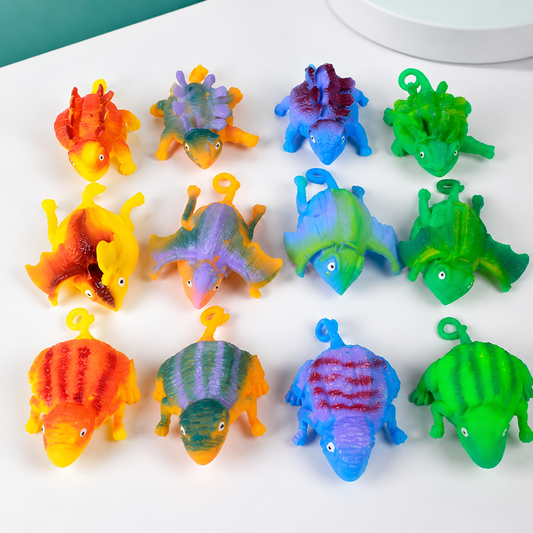 3er Dino Quetschbälle – Lustiger Fidget-Spaß zum Drücken & Spielen
