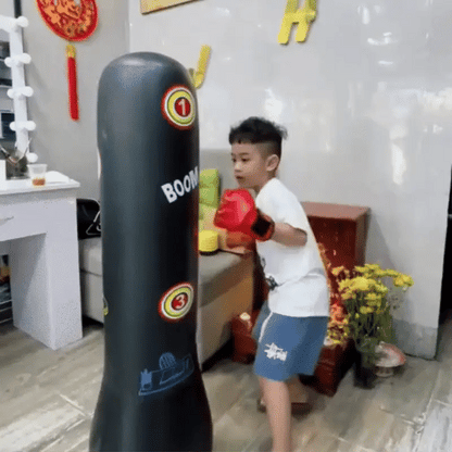 Aufblasbarer Boxsack für Kinder – Aktion, Spaß & Fitness zuhause