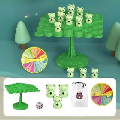 Eltern-Kind Balance Baum – Tier- & Weltraum-Modelle zum Lernen